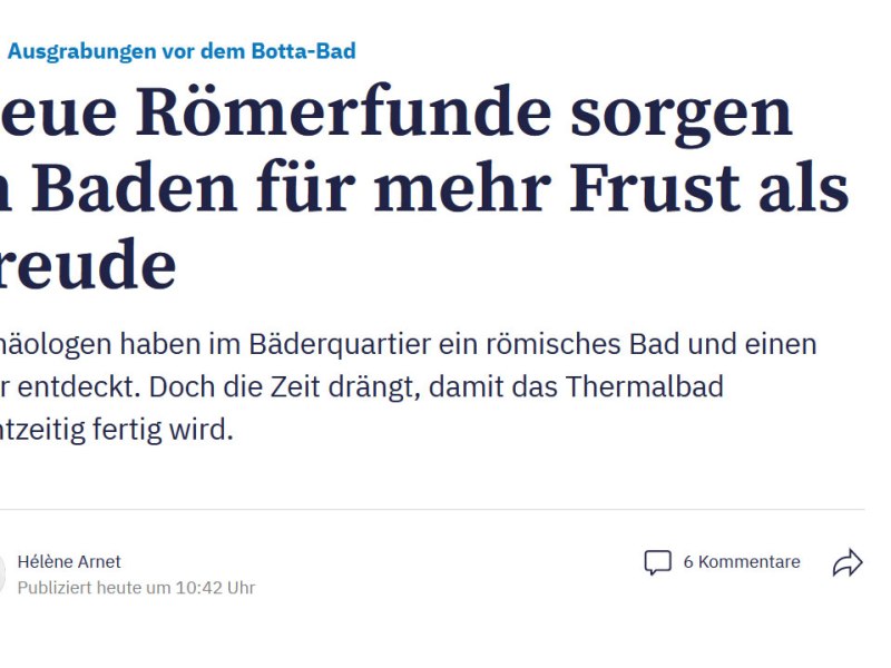 12. Oktober 2020: Medienecho: Chance&nbsp;verpasst?